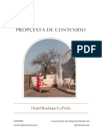 Propuesta de Contenido H. B. La Perla