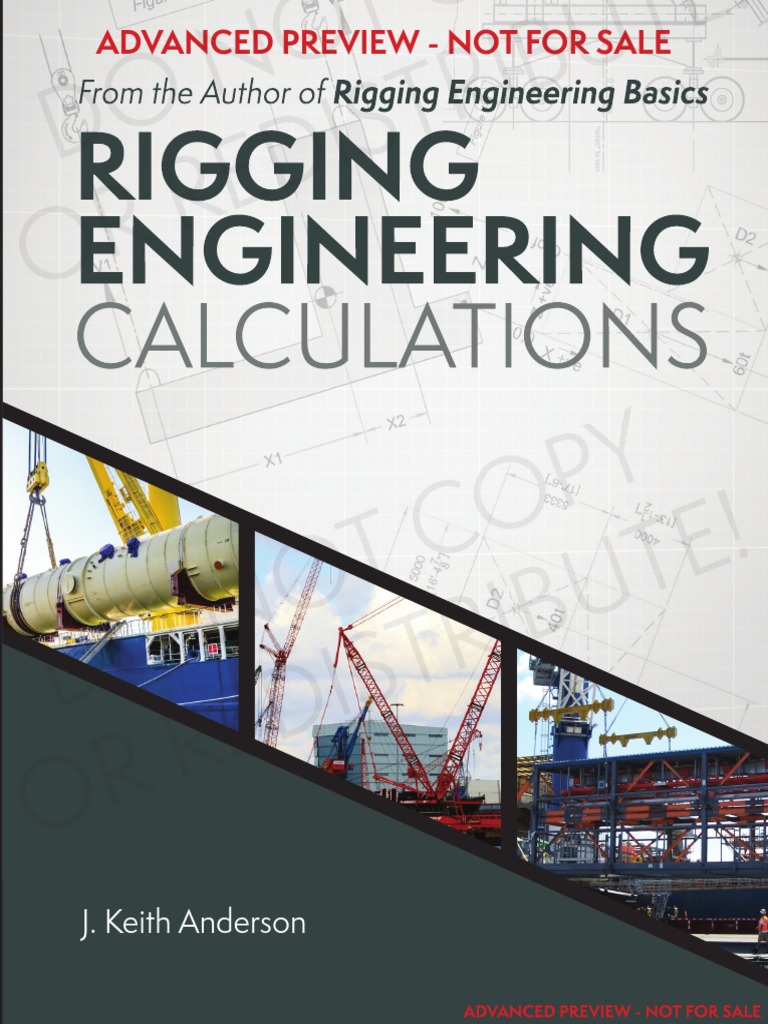 Rigging Engineering Calculation Advanced | PDF | Center Of Mass | Beam ...