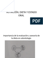 Nutrición, Dieta Y Estado Oral