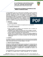 G Obierno Autónomo Descentralizado Municipal Del Cantón Shushufindi