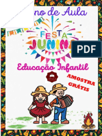 Amostra Plano de Aula Festa Junina - Educação Infantil