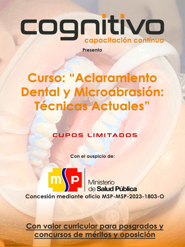Curso de Aclaramiento Dental y Microabrasión PDF