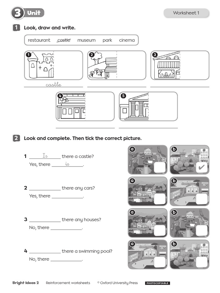 Bright Ideas 2 Reinforcement Worksheets | PDF