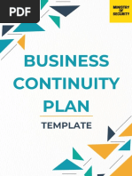 Business Continuity Plan 