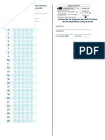 Ficha Optica Evaluación de Progreso de Medio Término 2