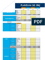 Planilha de Orcamento Pessoal
