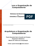 Arquitetura 2 - Sistemas de Numeração