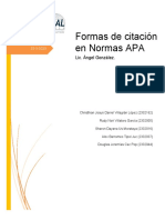 Formas de Citación en Normas APA