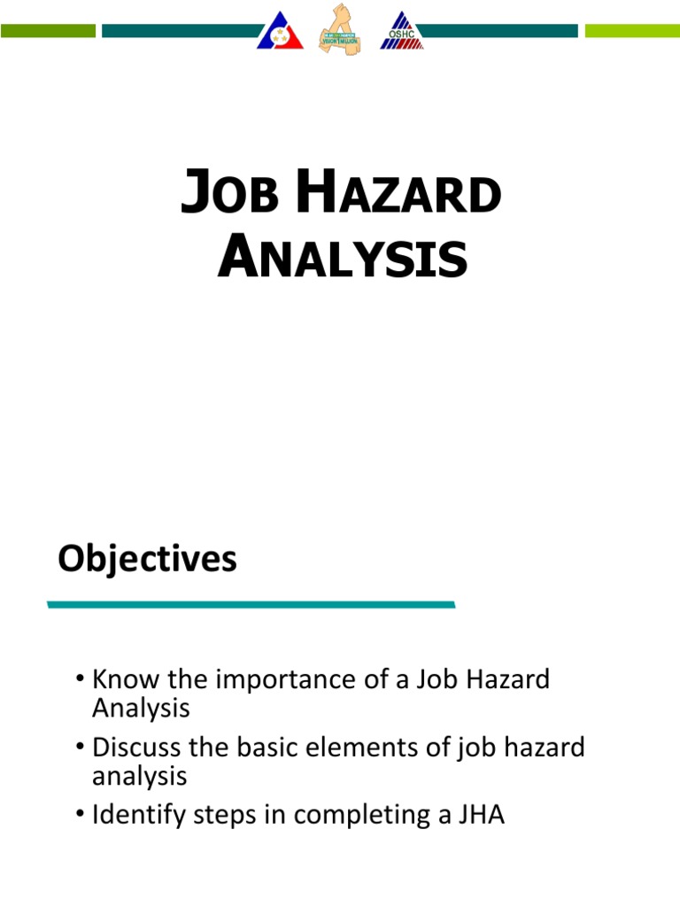 Job Hazards Analysis PDF