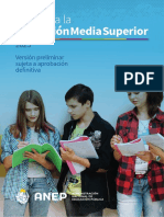 "Plan de Educación Media Superior 2023