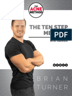 The Acne Method - The Ten Step Method Workbook