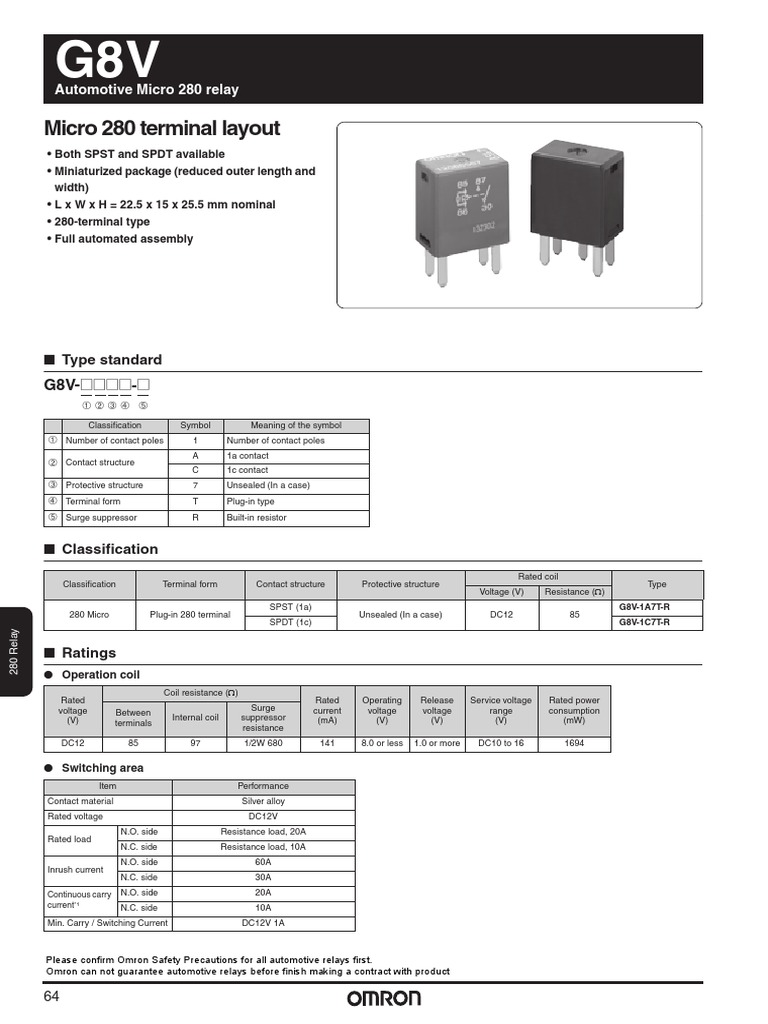 8567 Relay | PDF | Relay | Switch