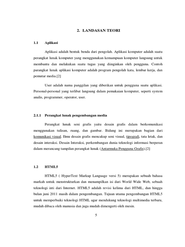 Bab 2 | PDF