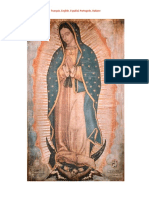 Manteau de Notre Dame de Guadalupe 