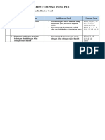 Format Penyusunan Soal Agama Kristen Kelas Vi