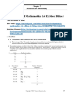 Developmental Mathematics 1st Edition Blitzer Solutions Manual 1