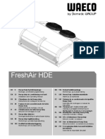 FreshAir HDE Operation Manual (Español - Ingles)