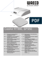 RT880 & 950T Installation Manual (Universal Mounting Kit) Español & Ingles