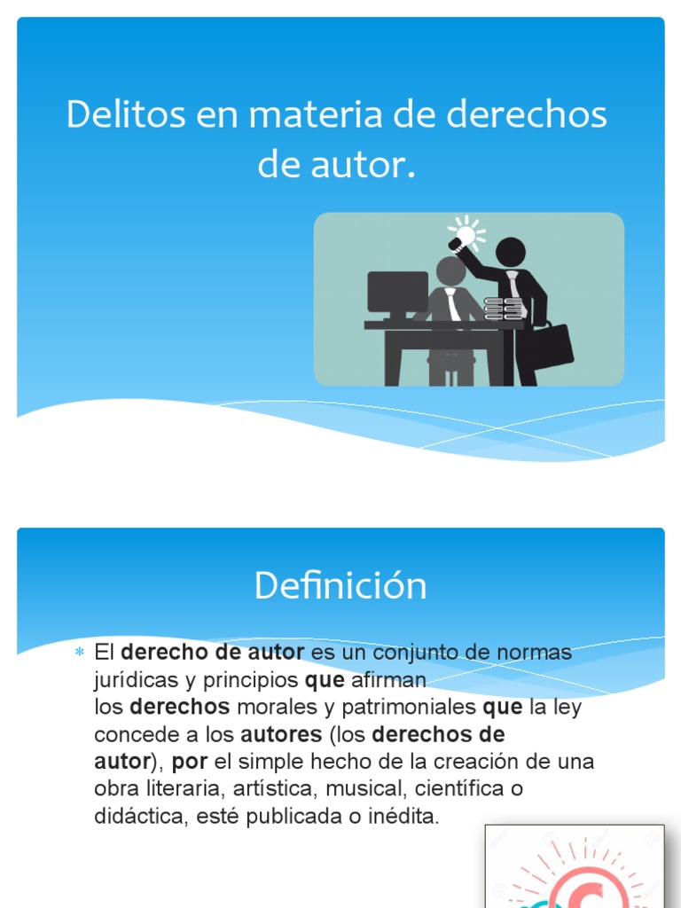 Delitos en Materia de Derechos de Autor | PDF | Esfera pública | Gobierno
