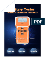 Teste de Bateria - Informações Gerais