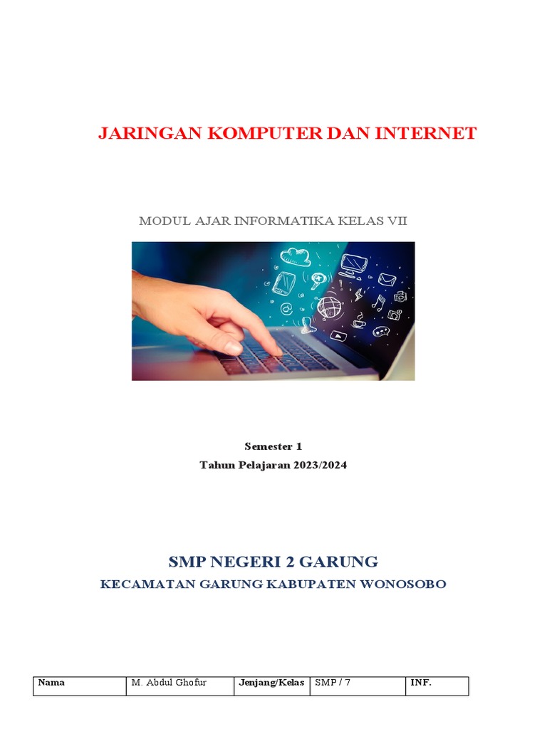 Modul Bab 5 Jaringan Komputer Pdf