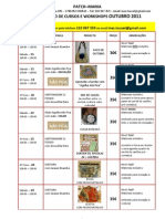 Calendário Outubro 2011