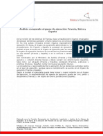 Analisis de La Ejecucion Francia Chile y Espana