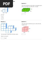 Year 8 Volume Topic Test