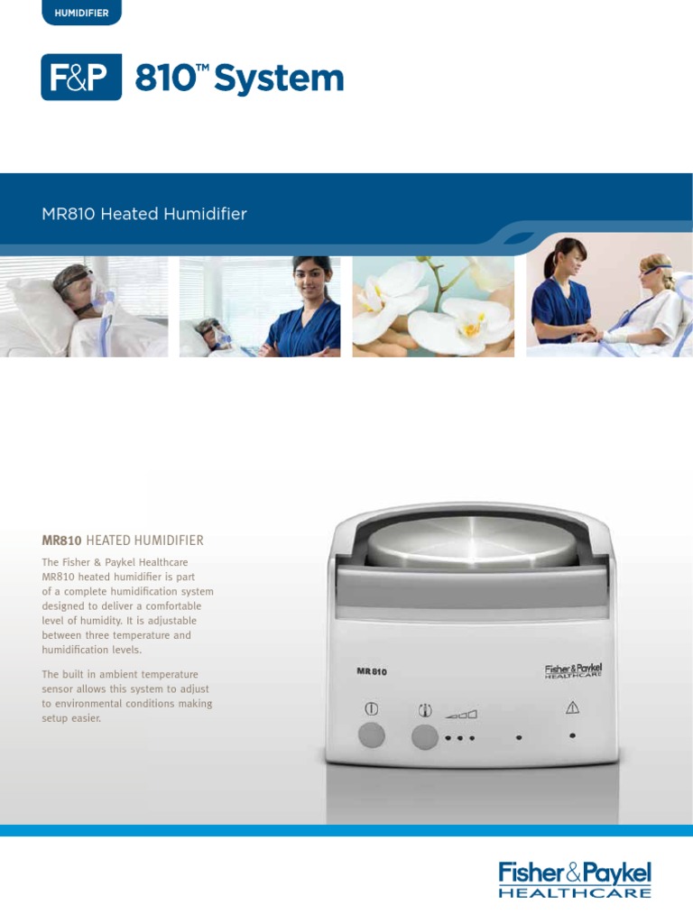 MR810 Heated Humidifier Overview | PDF
