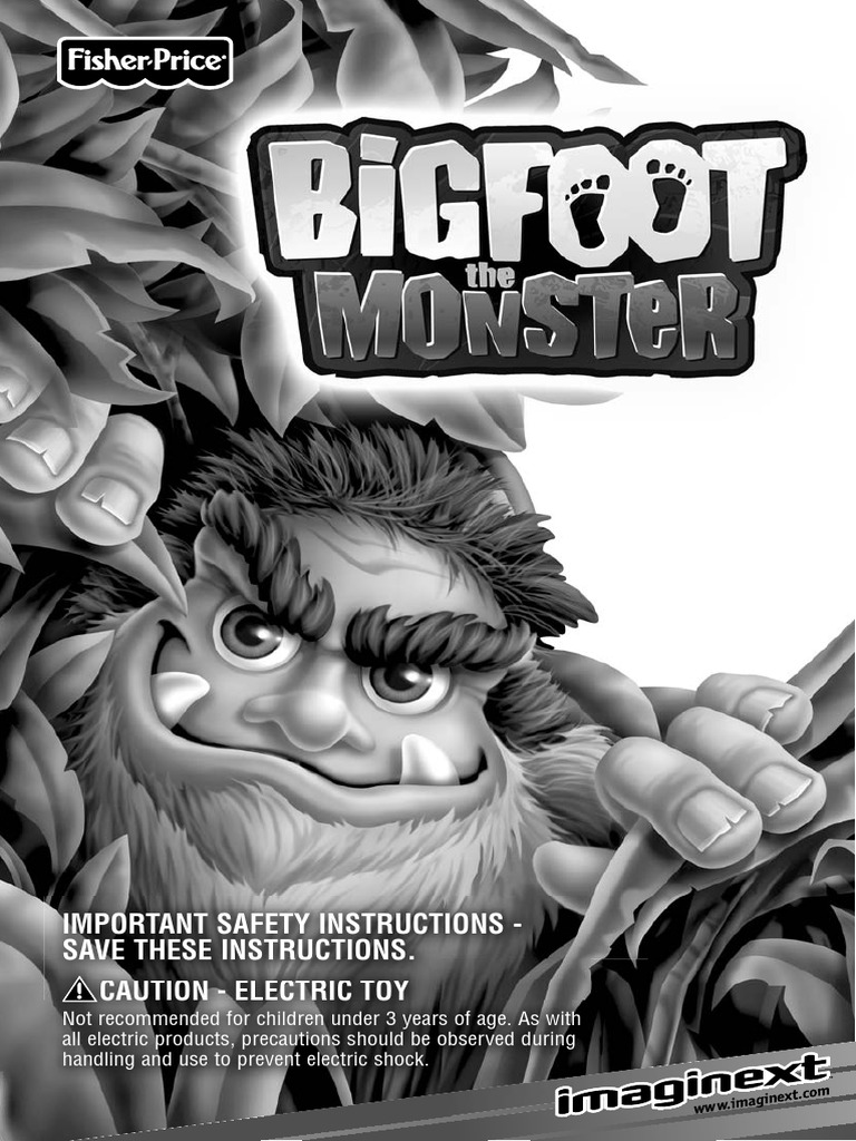 Fisher Price Imaginext Bigfoot Instructions PDF