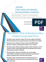 Lecture 9 Monetary Policy Decision Making 2022