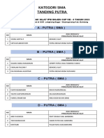 Jadwal Tanding