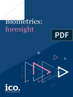 Biometrics Foresight Report