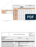 PREOPERACIONALES E INSPECCION DE EQUIPOS