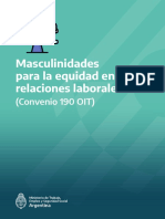 Masculinidades para La Equidad en Las Relaciones Laborales