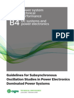 909-Guidelines For Subsynchronous Oscillation Studies in Power Electronics Dominated Power Systems