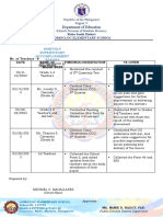 March Supervisory Accomplishment Report