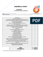 Lista de Utiles Segundo Grado - Emma Godoy