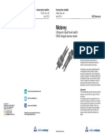 Manual Delta Mobrey Ip246 - 0410 - RevAD - 003S Integral Sensor
