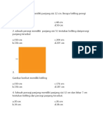 Worksheet Bangun Datar 1