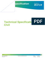 Technical Specification Civil