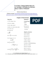 Basic College Mathematics An Applied Approach Canadian 1st Edition Aufmann Solutions Manual Download