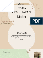 Materi Pembuatan Maket