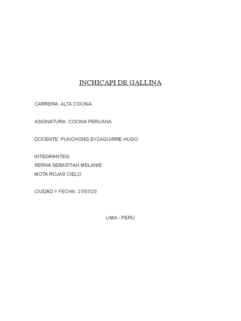Inchicapi 1 | PDF | Miseria | Imperio Inca