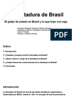 Dictadura de Brasil Presentación