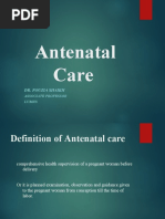 Antenatal Care