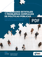 Capacidades Estatales y Problemas Complejos de Politicas Publicas Como Abordar Vulnerabilidades Que Afectan El Desarrollo Humano