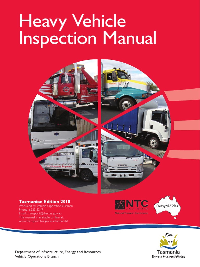 Heavy Vehicle Inspection Manual | Download Free PDF | Truck | Trailer ...