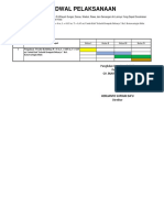 Jadwal Pelaksanaan