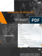 Barómetro de Medios AAM 2022 (ENE-SET)